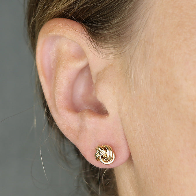 Unity Knot 18 carat gold vermeil on Sterling Silver
