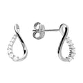 Kindred Infinity Sterling Silver Earring