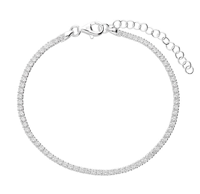 Sophie sterling silver tennis bracelet