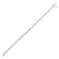 Kirsty claw-set sterling silver tennis bracelet with sparkling cubic zirconia stones, 4 mm wide – Joi Jewels